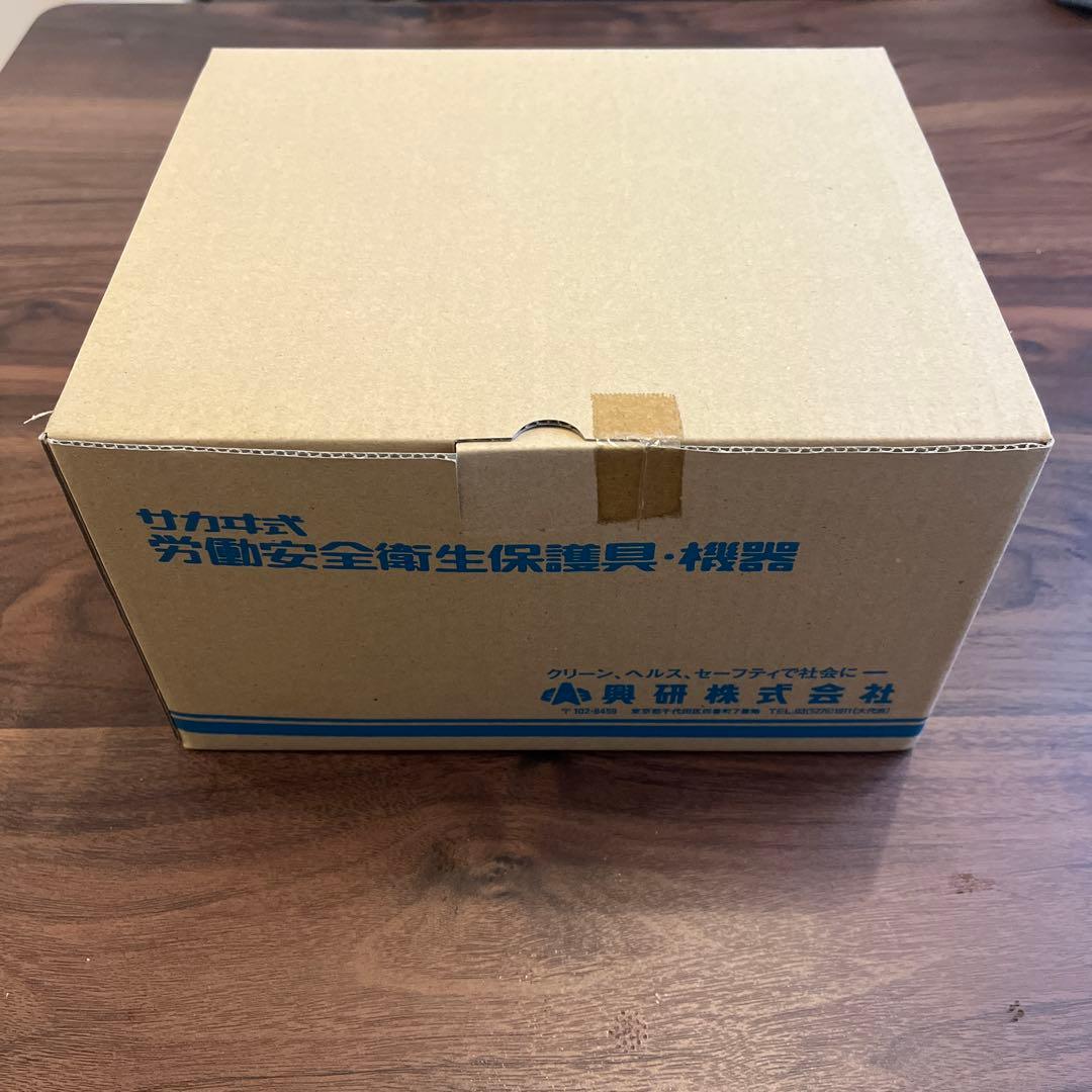 興研BL711電池充電器付　電動ファン付き全面マスク　RDG-5フィルター2個付