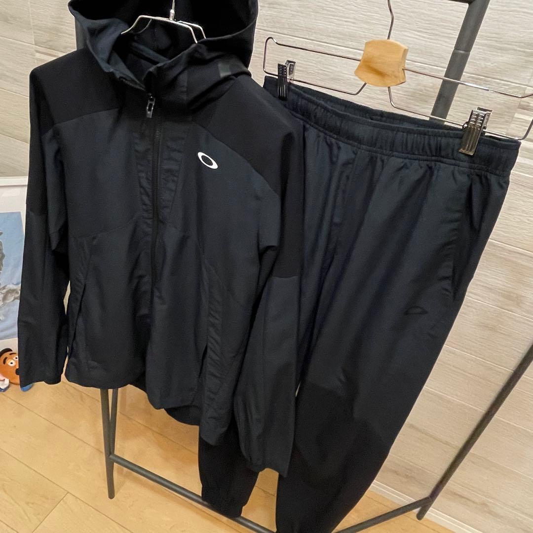 OAKLEY【オークリー】セットアップ　ジャージ　ナイロンパーカー【size M