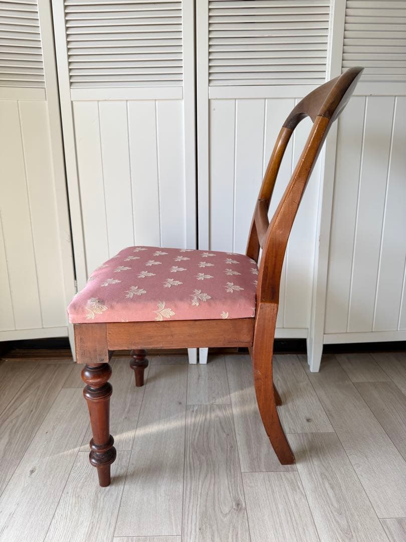 イギリス アンティーク 家具 バルーンバックチェア 椅子 イス 英国