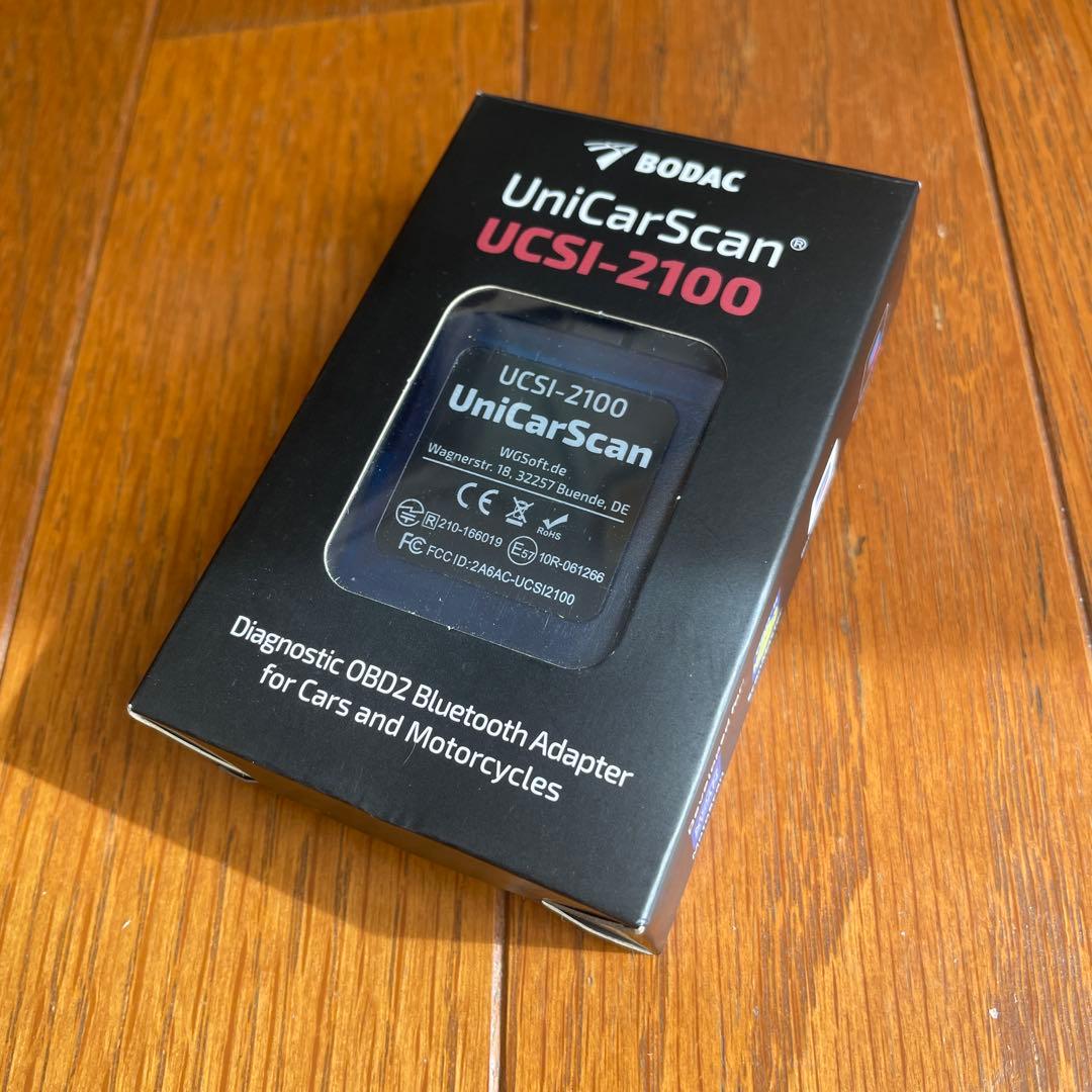 UniCarScan UCSI-2100 OBD2  MINIコーディング