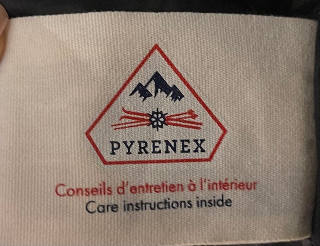 【美品】　pyrenex ピレネックス　メンズ　ダウン　※ファー無し