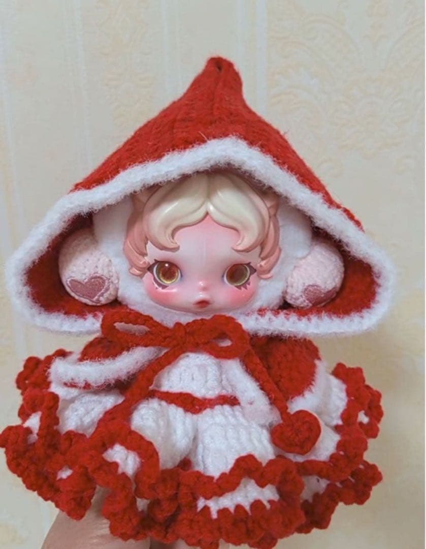 在庫1欄　POPMARTスカルパンダ着せ替えぬい服　24時間発送