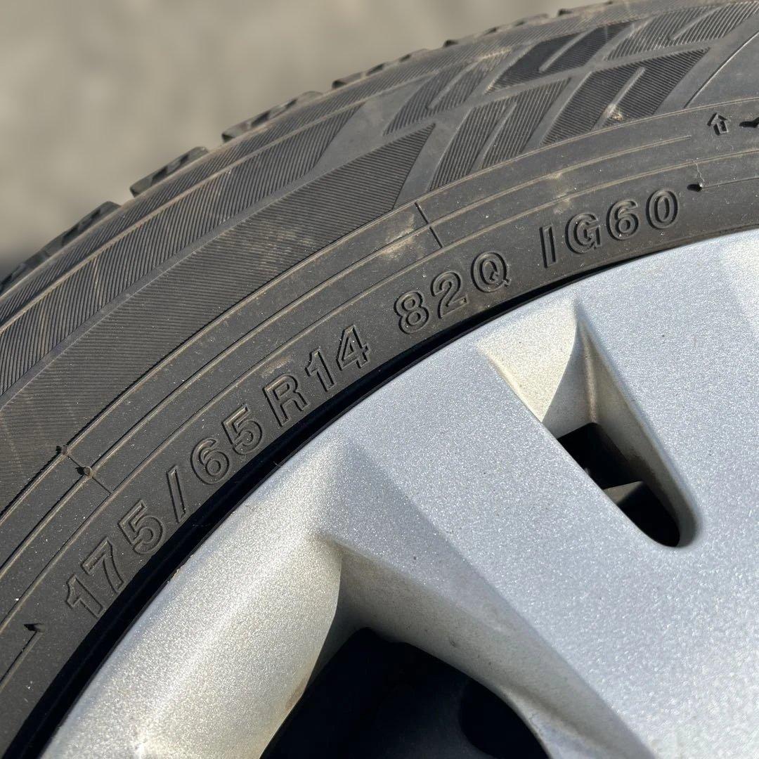 ホンダ フィット 純正 14インチ 21年製 スタッドレス 175/65R14