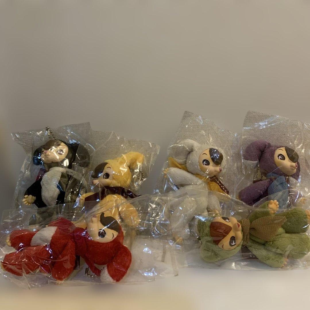 【希少】トイズフィールド　USAGI KUMA ぬいぐるみチャーム　色6種類