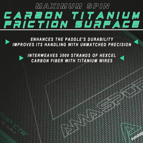 AMASPORT ピックルボールパドル 16インチ