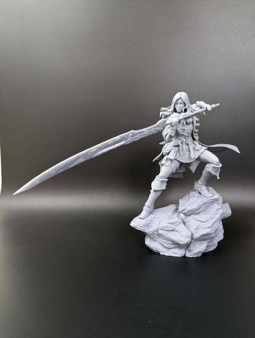 モンスターハンターワイルズ 女性ハンター フィギュア 240mm【未塗装】