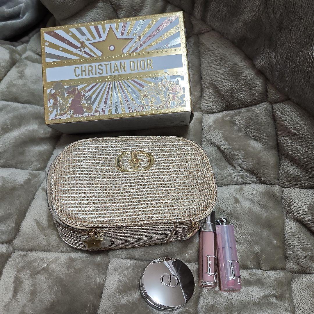 ディオール ホリデー オファー (限定品) リップ ケア　ポーチ付き