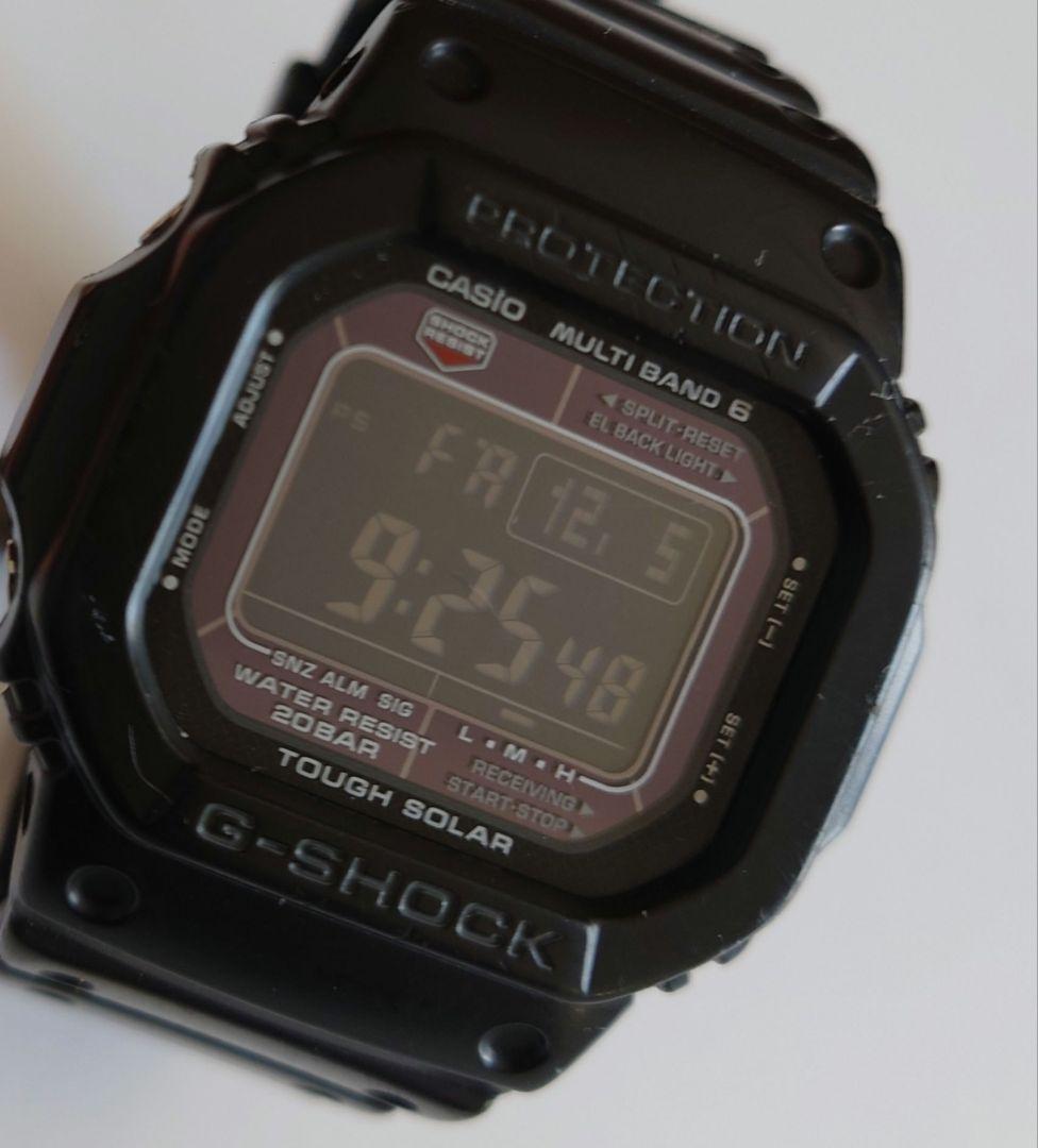 【美品】G-SHOCK CASIO GW-M5610 電波ソーラー 反転液晶
