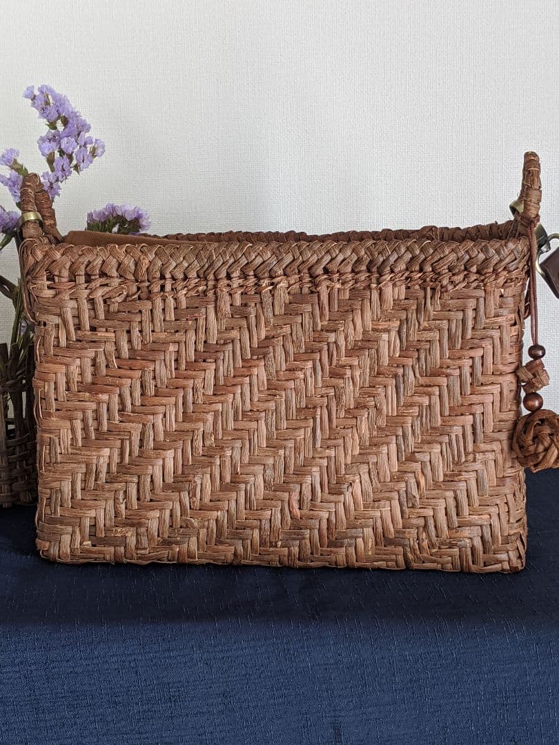 【国産】山葡萄蔓バック ショルダーバック