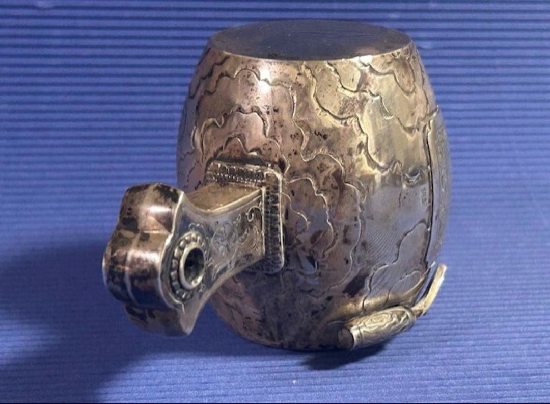 縁起物 純銀 打ち出の小槌　113.7g　開運 鑑定済み