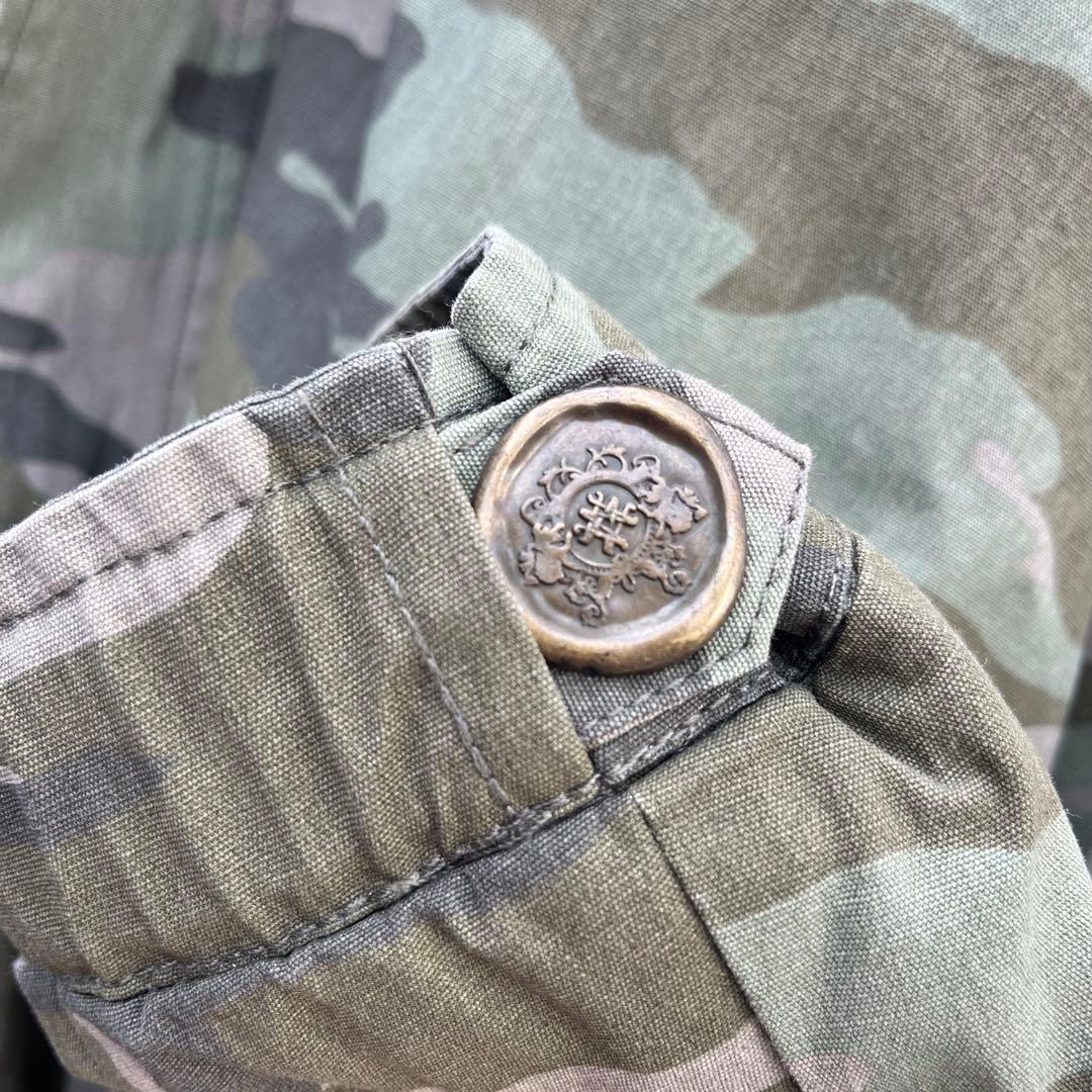 p*i様 Mr&Mrs ITALY ミリタリーコート 迷彩柄 コーラルピンクファ