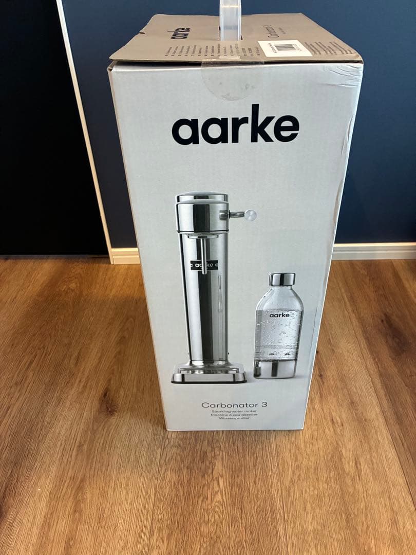 アールケ aarke CARBONATOR 3 スチールシルバー炭酸水メーカー