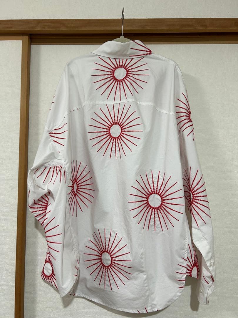 【B品特価】DRIES VAN NOTEN／ドリスヴァンノッテン／刺繍シャツ