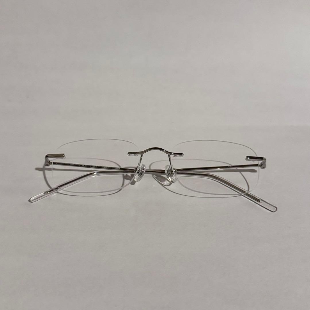 Jins リムレス　メガネ　R!M別注 Rimless 度なし