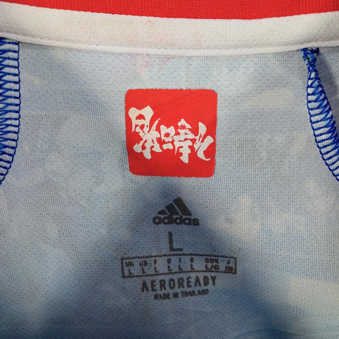 adidas SAMURAI BLUE 日本代表　ユニホーム　アニメコラボ L