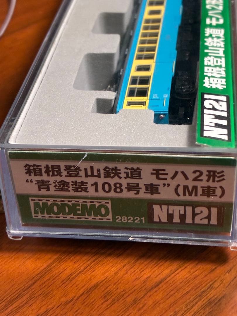 箱根登山鉄道 モハ2形 青塗装108号車 (M車) ライト点灯動力動作確認済