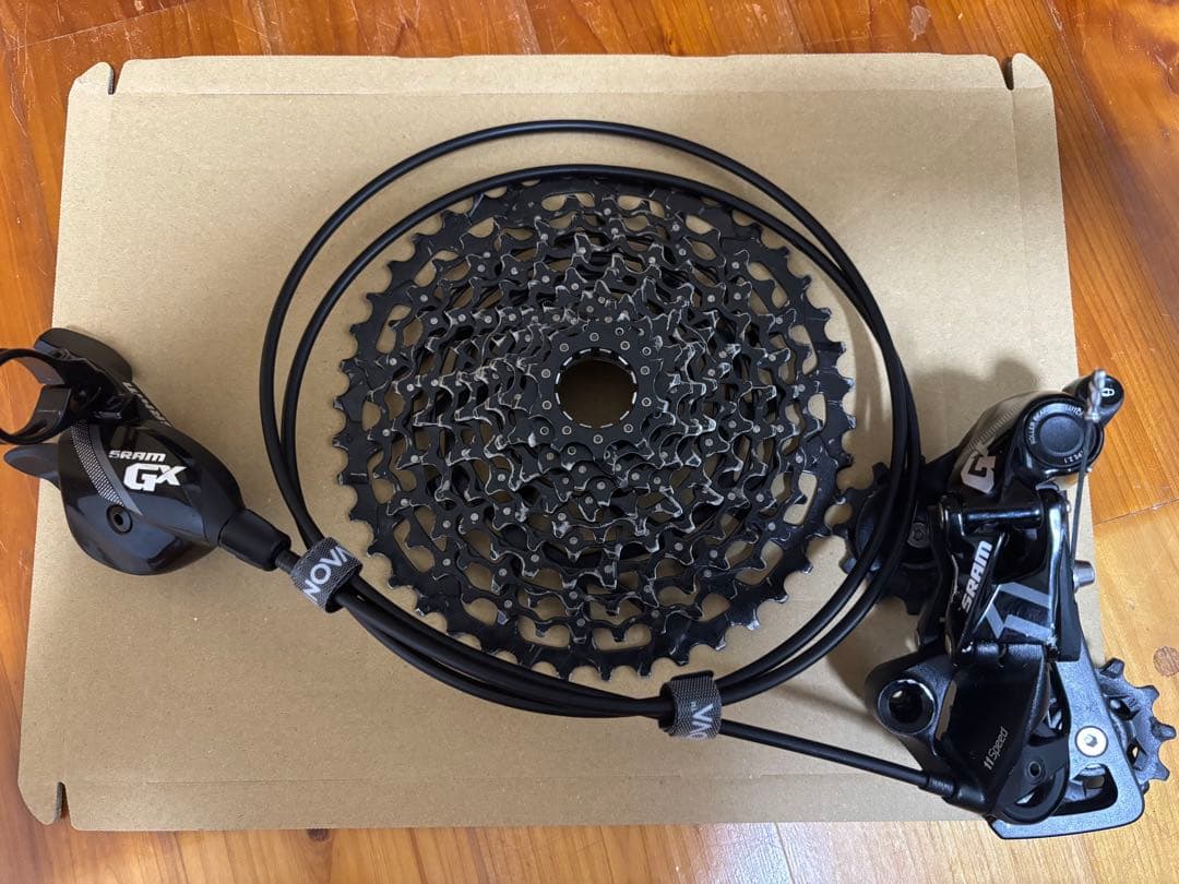 sram gx 11s シフター、リアディレイラー、スプロケ