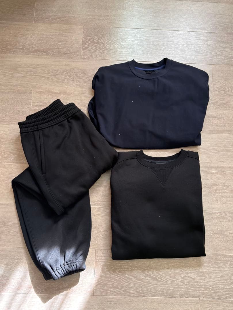 DAIWA PIER39 TECH SWEAT 3点セット M 上下＋クルー