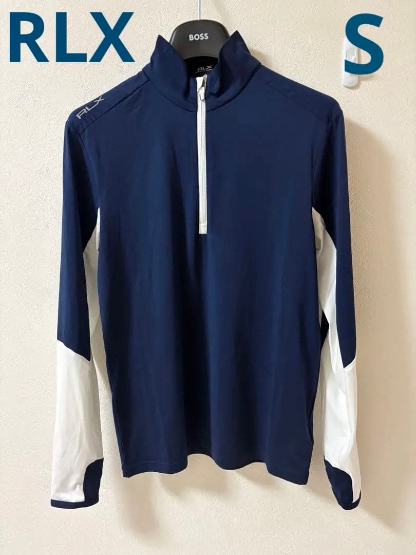 RLX ハーフジップ長袖シャツ 国内Sサイズ相当 定価26400円