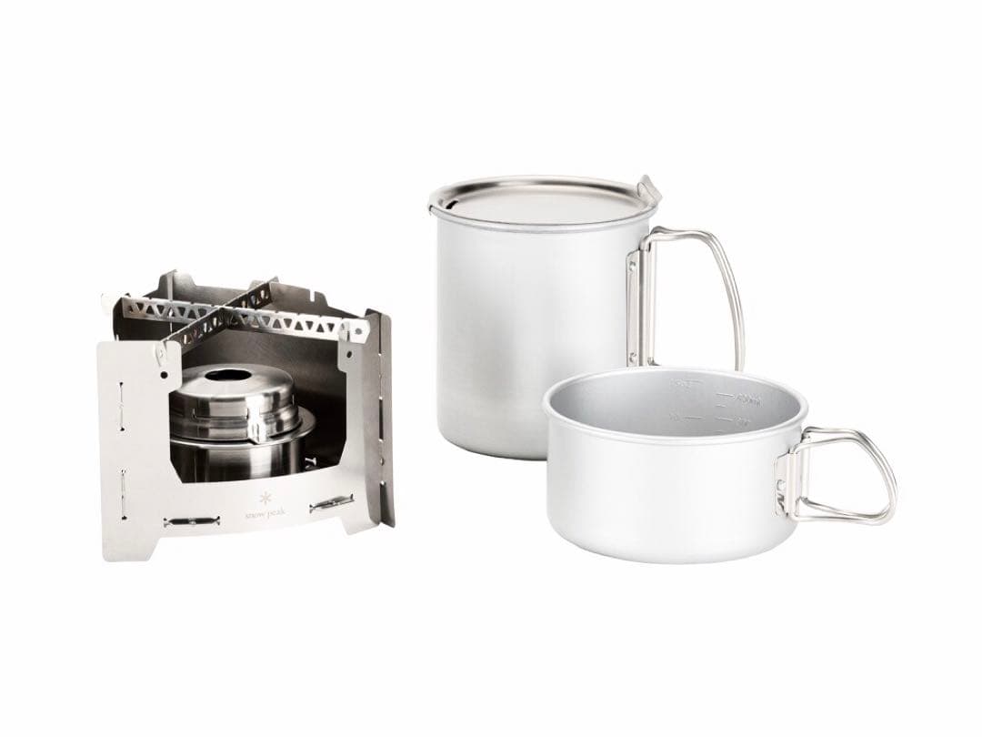 【新品.未使用】スノーピーク peak火焔ストーブコーエンクッカーセット