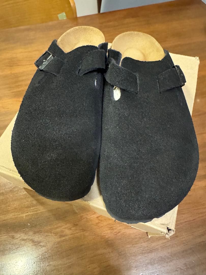 BIRKENSTOCK Boston 35 ブラック ビルケン ボストン