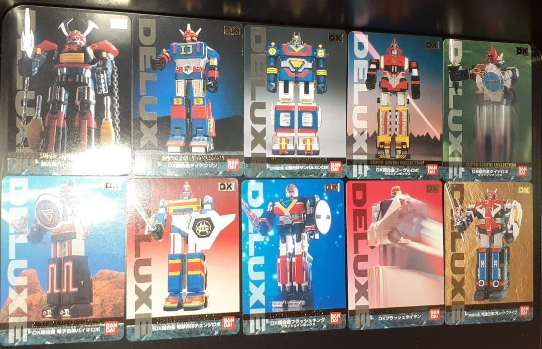 【非売品当時物】BANDAIスーパー戦隊コレクションDXロボカード40枚コンプ