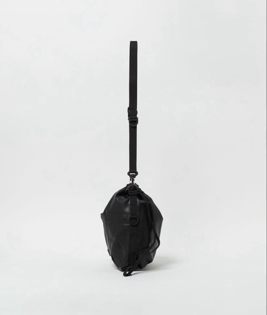 ＜BAICYCLON＞レザーライク ドロー ストリング 巾着 バッグ