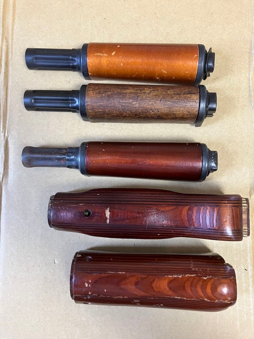 AK ウッドハンドガード　5点セット　ジャンク　電動ガン　ガスガン