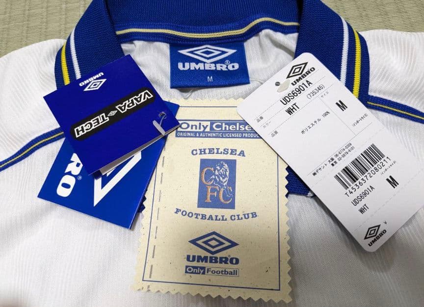 １９９８シーズン　チェルシー　ユニフォーム　セット