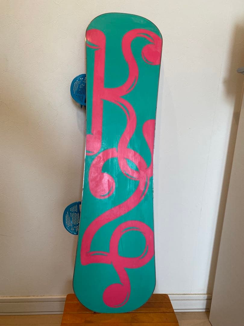 カラフルスノーボードセットk2 90センチ　Burton
