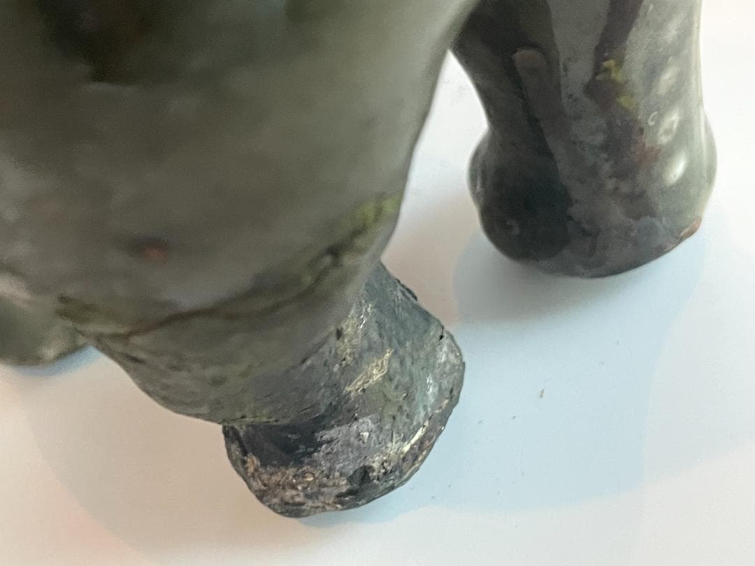 希少 三田青磁 獅子 香炉 江戸時代後期 1800年代 兵庫陶芸美術館所蔵