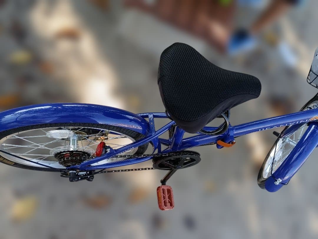 JEAPATIN 20インチ 折りたたみ自転車7段変速