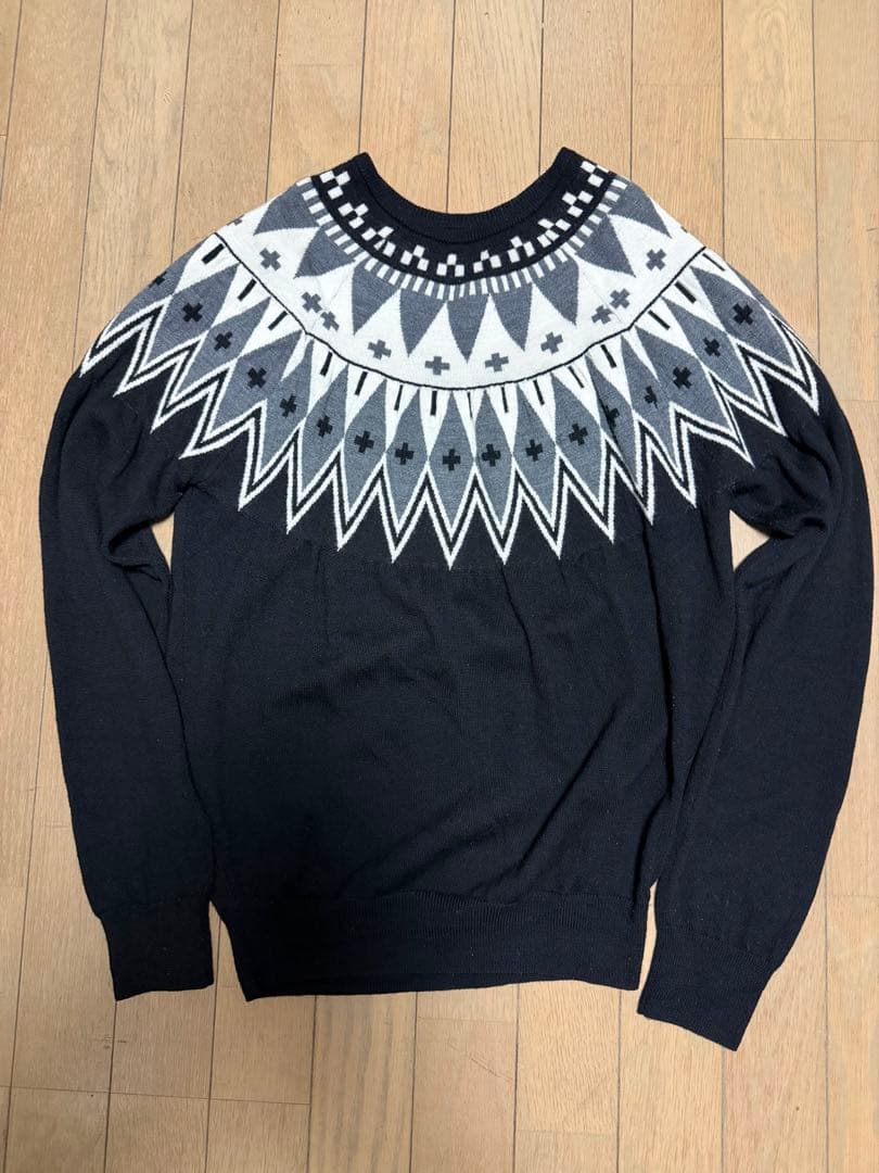 トップス uniform experiment CREWNECK KNIT