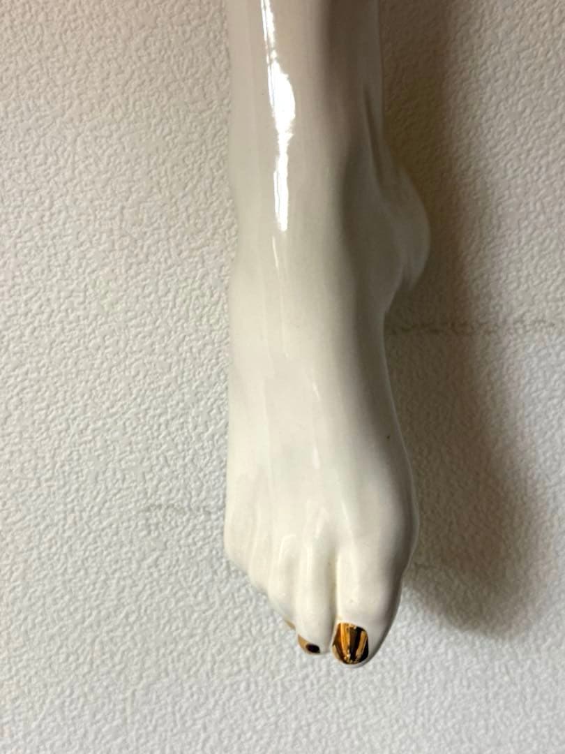 【陶器のアート彫刻1981】レッグトルソーやフラワーベースにも＠サンフランシスコ