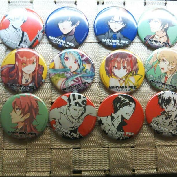 バンやろ 缶バッジ フェス