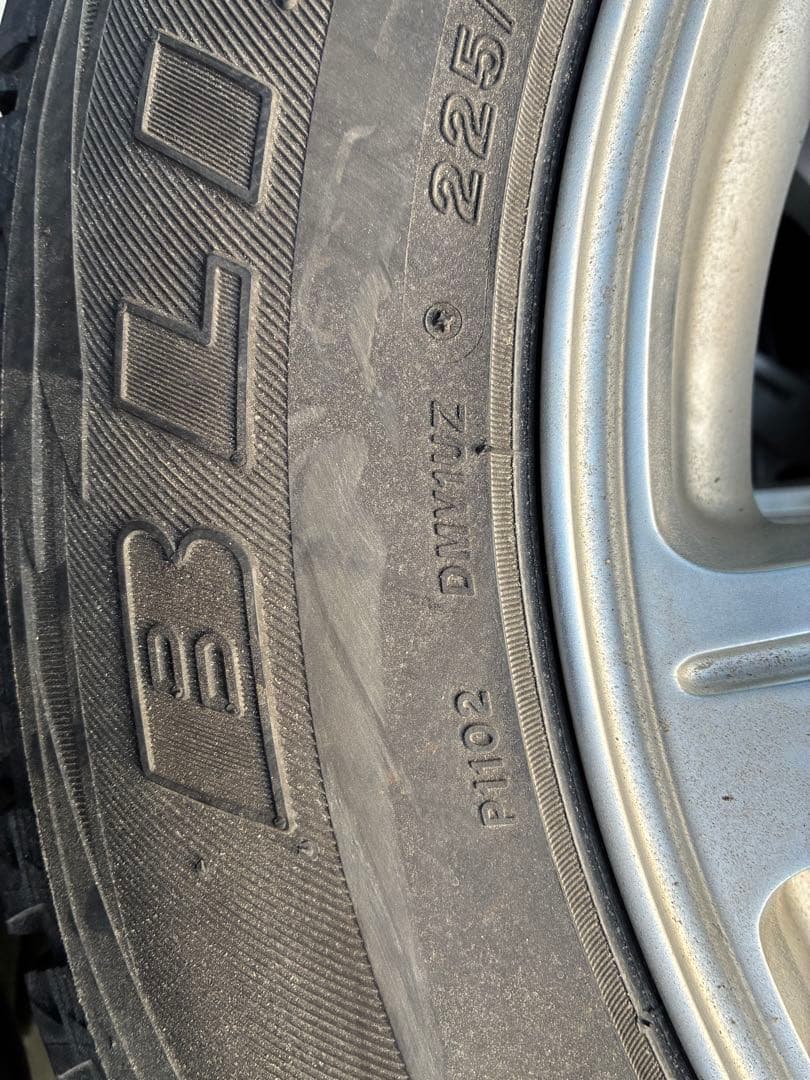 ブリザックタイヤ 17インチ アルミホイールセット