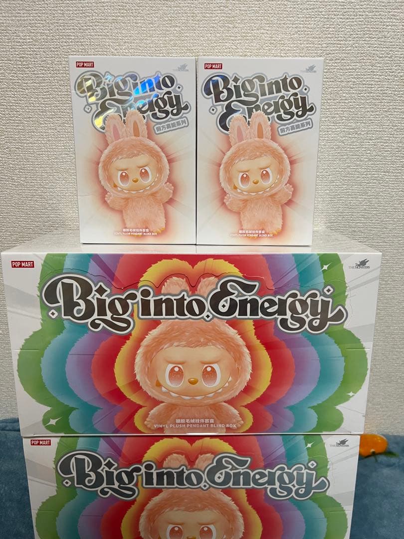 正規品・未開封 Labubu Big into Energy 2箱