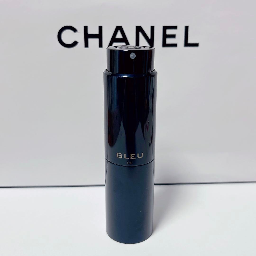 【シャネル】⭐️最新 ブルードシャネルパルファム トラベルスプレイ 本体&レフィル
