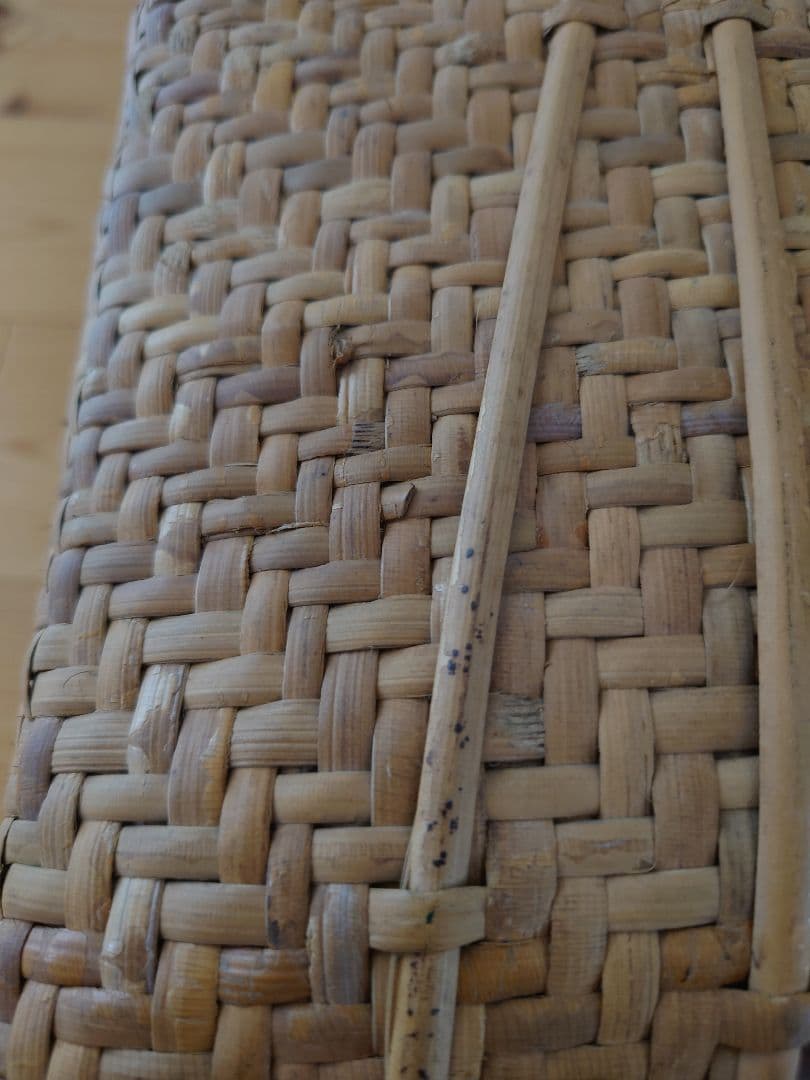 竹籠　大きいサイズ　市場籠　竹かご　マルシェカゴ