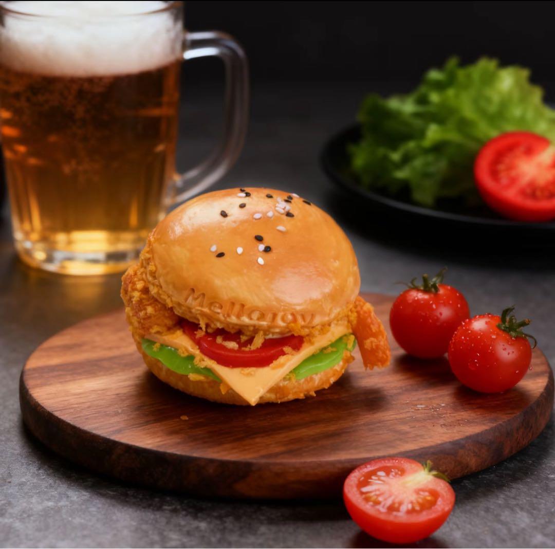 み*マ様 メロジョイ　ハンバーガー　フライドシュリンプ