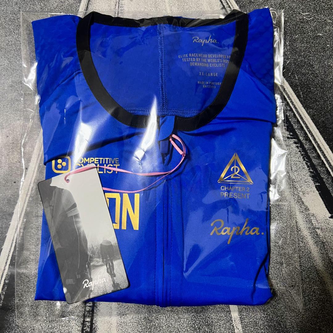 新品 Rapha リージョン タルサ プロチーム エアロ ジャージ XXLサイズ