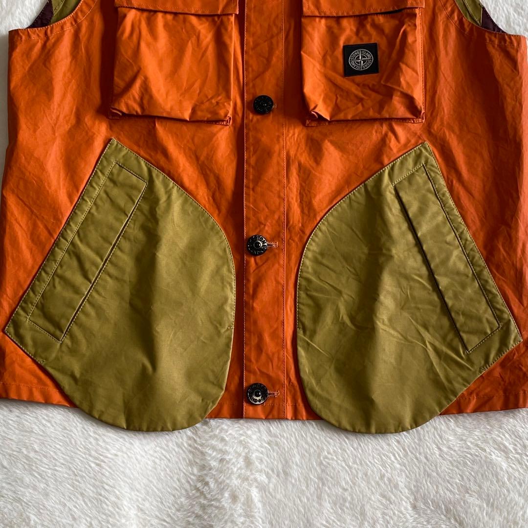 STONE  ストーンアイランド ベスト マルチカラー バイカラー