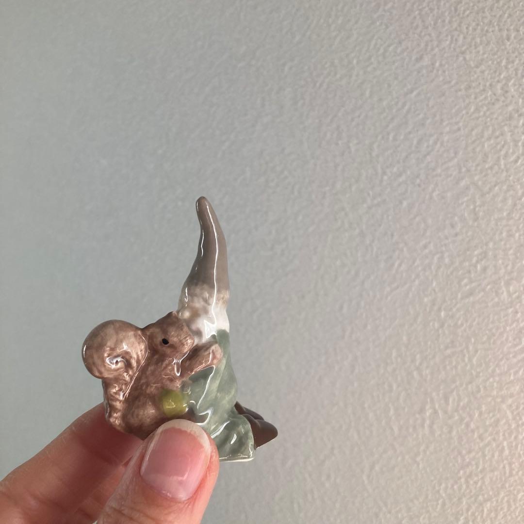 北欧ヴィンテージ【珍】優しいお色味のトムテたち（リス/ウサギ/ハリネズミ）セット