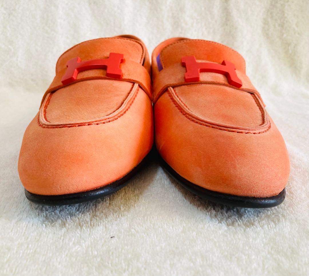 ★ほぼ未使用★HERMESエルメス　モカシンローファー　2022SS レザー