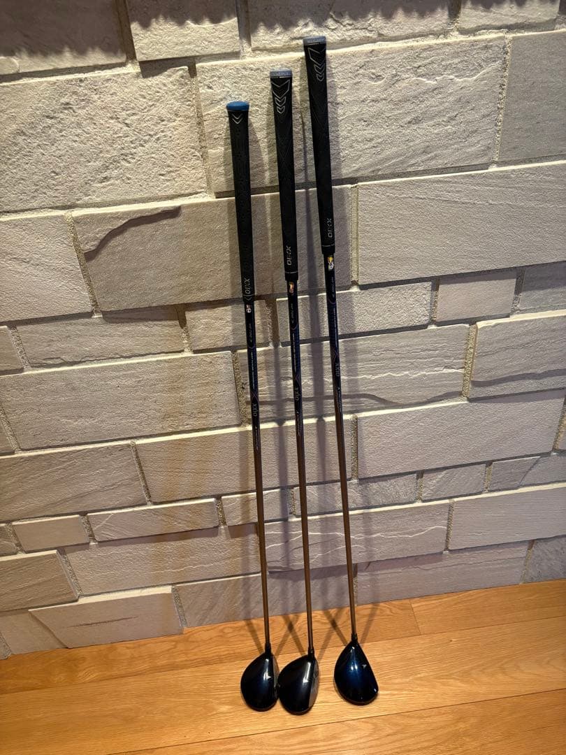 XXIO 3番・5番・9番フェアウェイウッドセット、シャフトA