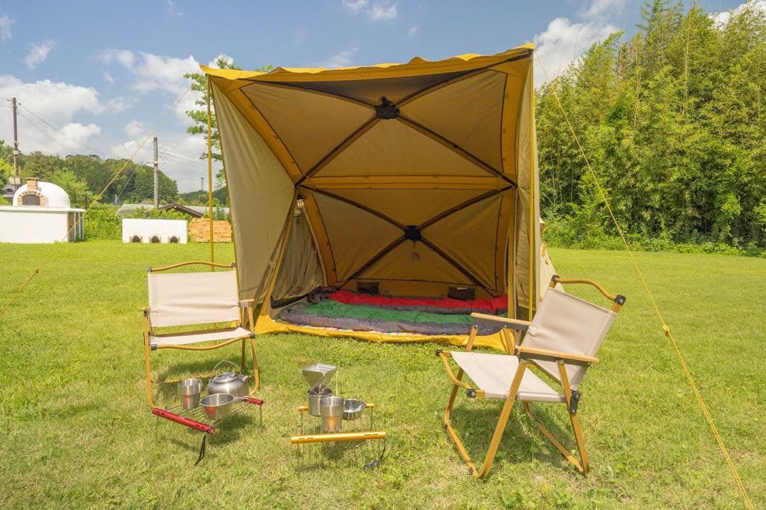 タイムセール！送料込！新品 icamp テント　ラクバイン　キャンプ　アウトドア