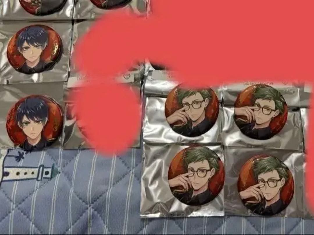 ツイステ ブレイジングジュエル 缶バッジ まとめ売り