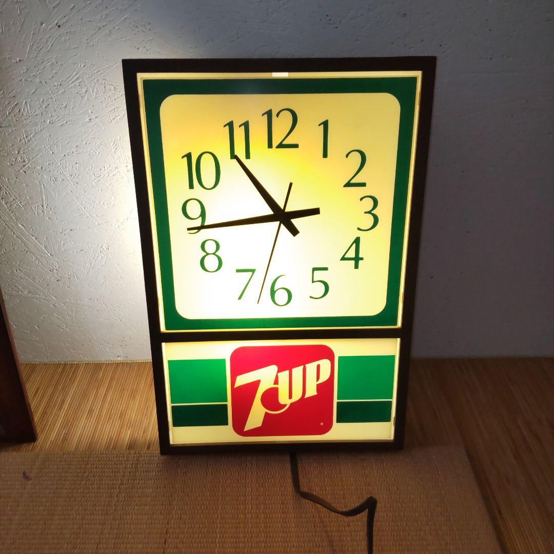 ソ*ラ様 7up セブンアップ　ビンテージウォールクロック 壁掛け時計
