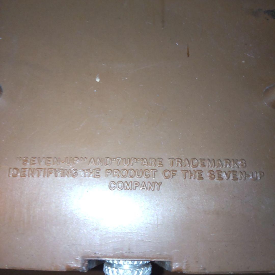 ソ*ラ様 7up セブンアップ　ビンテージウォールクロック 壁掛け時計