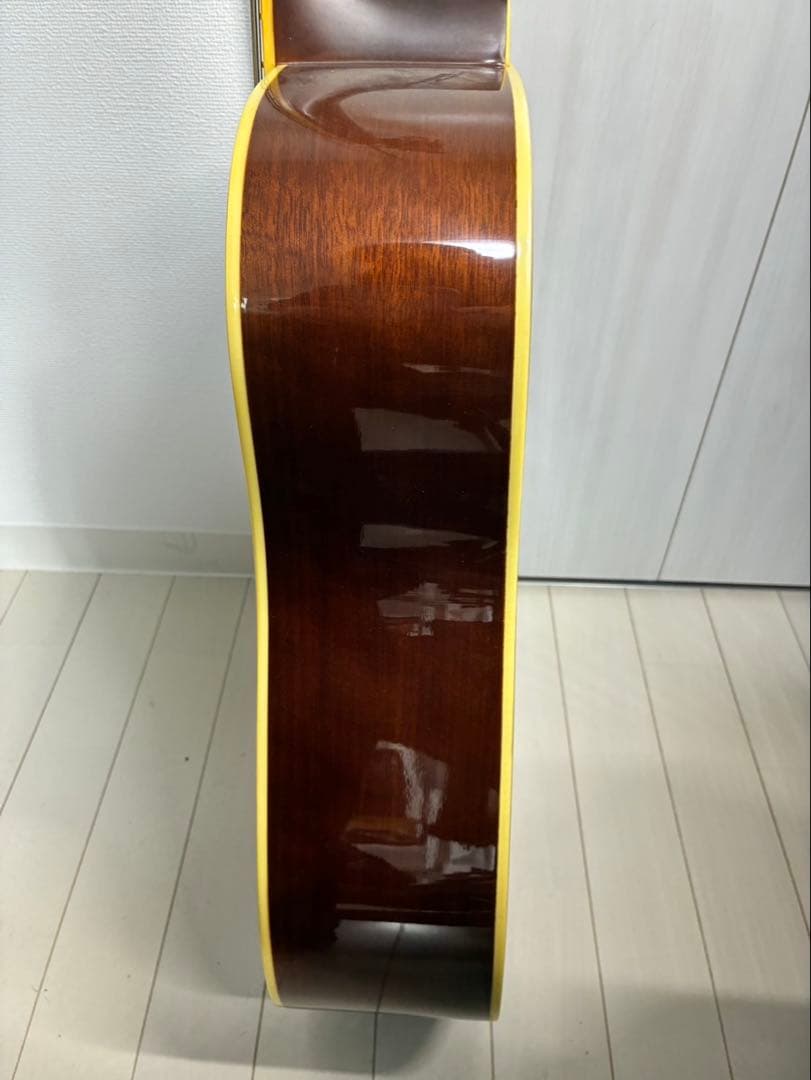 Morris モーリス アコースティックギター 左利き用レフティ ソフトケース付